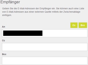 Empfänger Empfänger